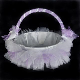 сватбена кошница-лилаво