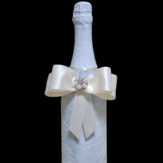 Екрю шампанско с бижу №71